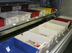 Автоматизированный склад KARDEX SHUTTLE для хранения и складирования печатной продукции: книг, журналов, газет